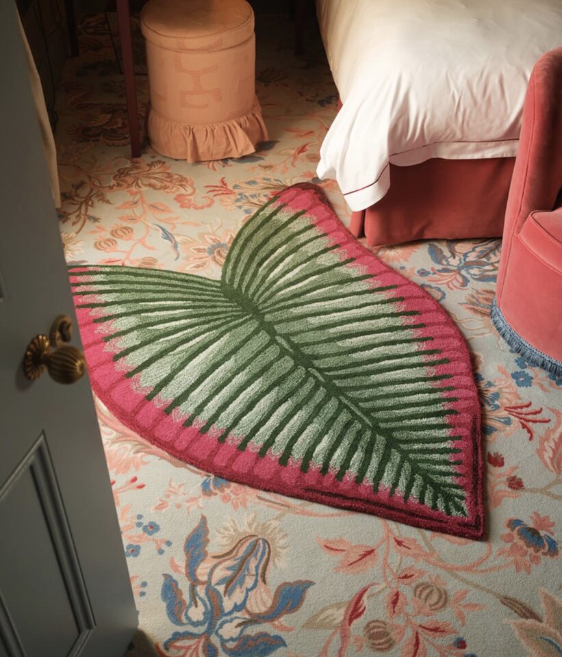 Elephant Ear Leaf John Derian Teppich
